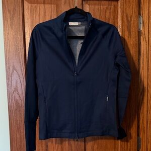 KJUS Women’s Full Zip Midlayer Jacket | Navy Blue | Size 38 (Small)